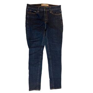 Gap 1969 Vintage True Skinny Ankle Jeans Stretch Mid Rise Dark Blue Size 28R